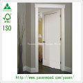 Flat Panel Engineering White Wooden Door